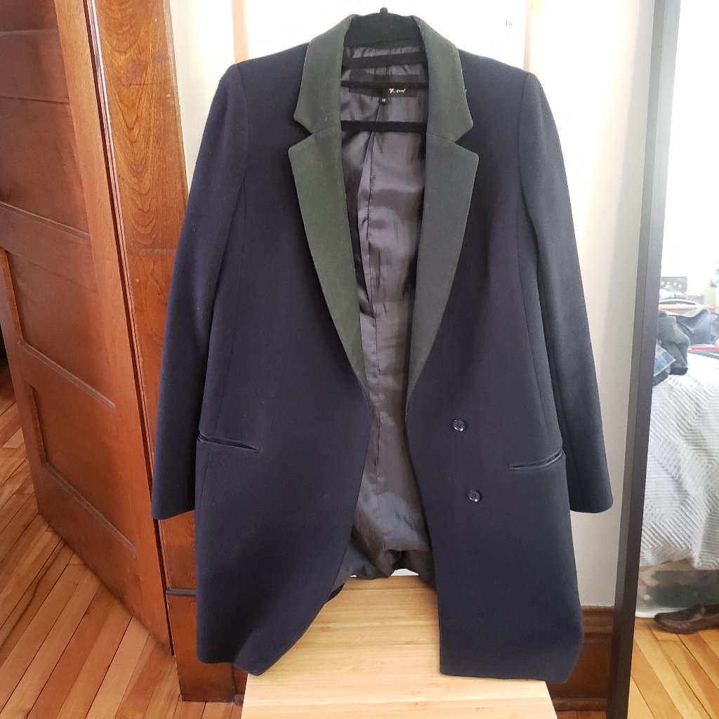 GCut Korean Brand Angora Wool Coat